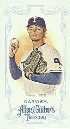 2013 Topps Allen & Ginter - Mini A & G Back Red #NNO Yu Darvish Front