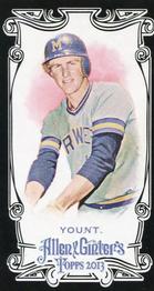 2013 Topps Allen & Ginter - Mini Black Border #322 Robin Yount Front