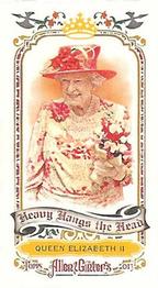 2013 Topps Allen & Ginter - Mini Heavy Hangs the Head #HHH-QE Queen Elizabeth II Front
