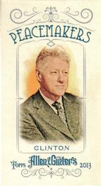 2013 Topps Allen & Ginter - Mini Peacemakers #PM-BC Bill Clinton Front
