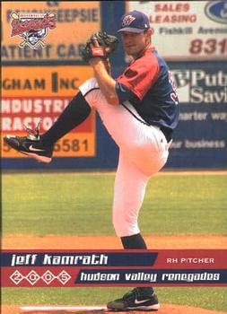 2005 Grandstand Hudson Valley Renegades #20 Jeff Kamrath Front