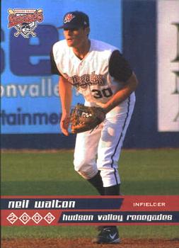 2005 Grandstand Hudson Valley Renegades #33 Neil Walton Front