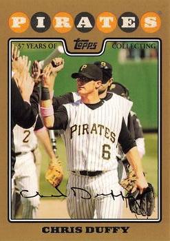 2008 Topps - Gold #301 Chris Duffy Front
