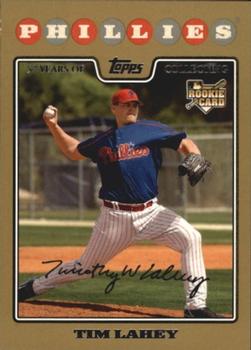 2008 Topps - Gold #532 Tim Lahey Front