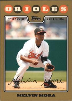 2008 Topps - Gold #613 Melvin Mora Front