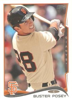 2014 Topps #50 Buster Posey Front