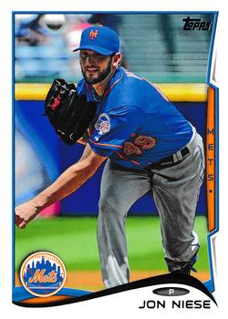 2014 Topps #60 Jon Niese Front