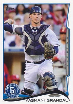 2014 Topps #67 Yasmani Grandal Front