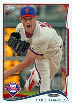 2014 Topps #196 Cole Hamels Front