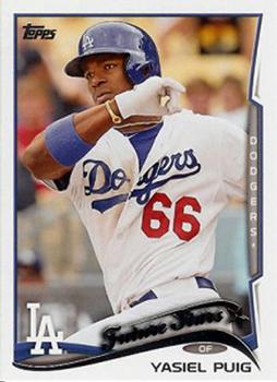 2014 Topps #331 Yasiel Puig Front