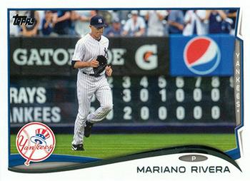 2014 Topps #42 Mariano Rivera Front