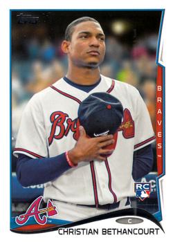 2014 Topps #447 Christian Bethancourt Front