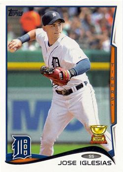 2014 Topps #653 Jose Iglesias Front