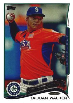 2014 Topps #56 Taijuan Walker Front