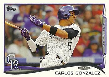 2014 Topps #350 Carlos Gonzalez Front