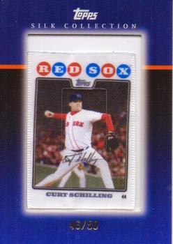 2008 Topps - Silk Collection #SC44 Curt Schilling Front