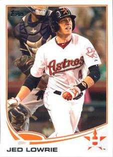 2013 Topps Mini #104 Jed Lowrie Front