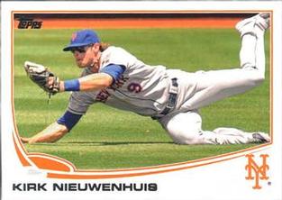 2013 Topps Mini #109 Kirk Nieuwenhuis Front