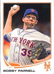 2013 Topps Mini #139 Bobby Parnell Front