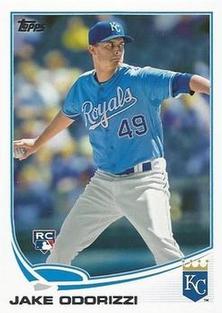 2013 Topps Mini #232 Jake Odorizzi Front