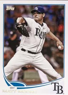 2013 Topps Mini #419 Matt Moore Front