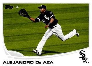 2013 Topps Mini #583 Alejandro De Aza Front