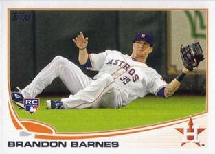 2013 Topps Mini #654 Brandon Barnes Front