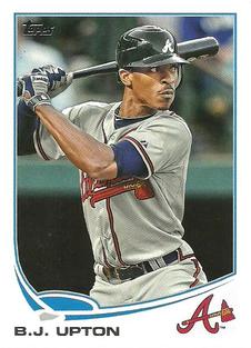 2013 Topps Mini #614 B.J. Upton Front