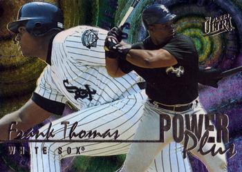 1996 Ultra - Power Plus #10 Frank Thomas Front