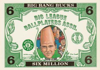 1995 Cardtoons - Big Bang Bucks #BB-7 David Clone Front