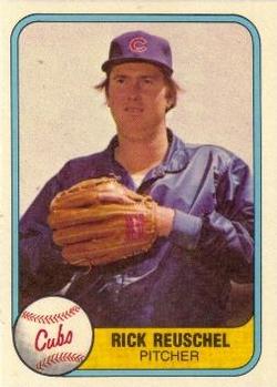 1981 Fleer #293 Rick Reuschel Front