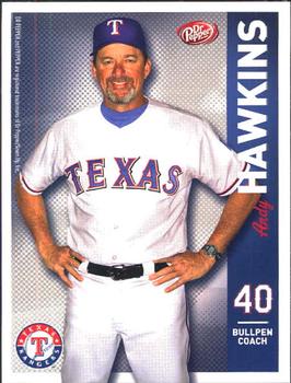 2012 Dr. Pepper Texas Rangers #14 Andy Hawkins Front
