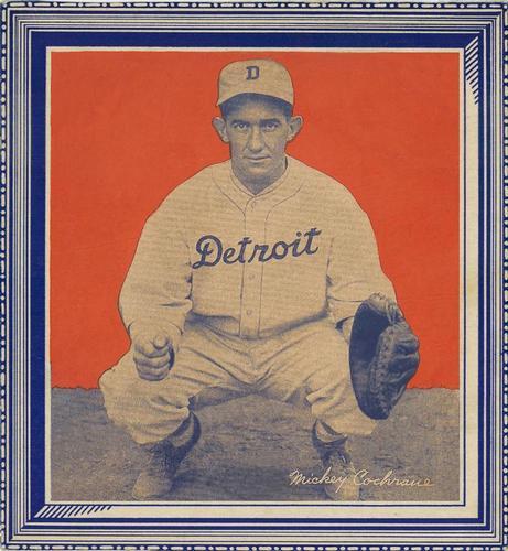 1935 Wheaties BB1 #NNO Mickey Cochrane Front