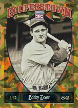 2013 Panini Cooperstown - Gold Crystal #43 Bobby Doerr Front