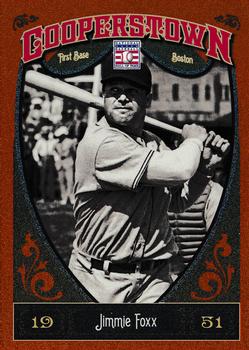 2013 Panini Cooperstown - Matrix #32 Jimmie Foxx Front