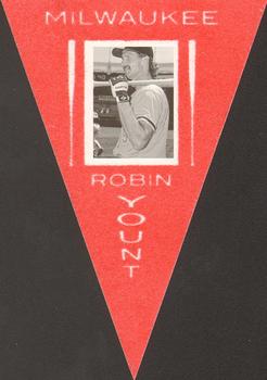 2013 Panini Cooperstown - Pennants Red #16 Robin Yount Front