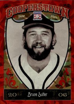 2013 Panini Cooperstown - Red Crystal #88 Bruce Sutter Front