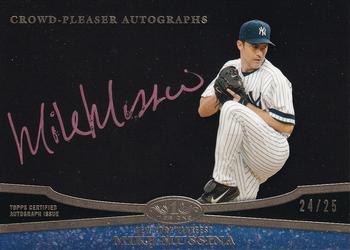 2013 Topps Tier One - Crowd Pleaser Autographs Red Ink #CPA-MM Mike Mussina Front