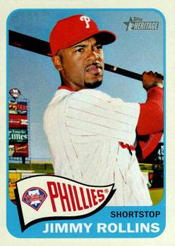2014 Topps Heritage #337 Jimmy Rollins Front