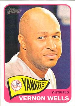 2014 Topps Heritage #358 Vernon Wells Front