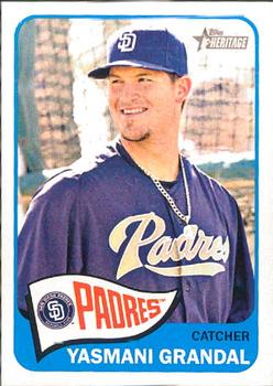 2014 Topps Heritage #375 Yasmani Grandal Front