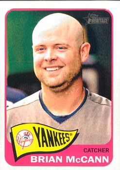 2014 Topps Heritage #395 Brian McCann Front