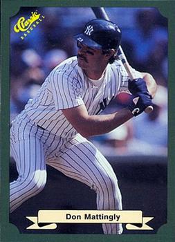 1987 Classic #10 Don Mattingly Front