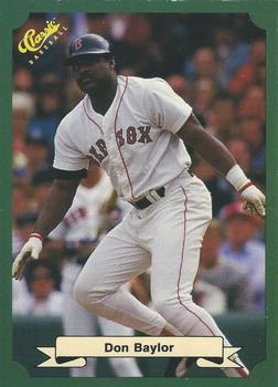 1987 Classic #14 Don Baylor Front