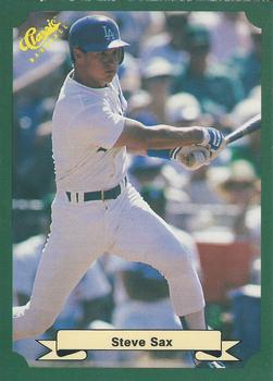 1987 Classic #20 Steve Sax Front