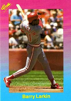 1989 Classic #70 Barry Larkin Front