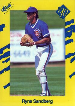 1990 Classic Yellow #T86 Ryne Sandberg Front