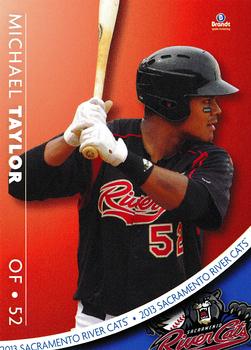 2013 Brandt Sacramento River Cats #25 Michael Taylor Front