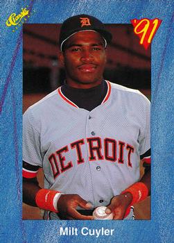 1991 Classic I #T42 Milt Cuyler Front