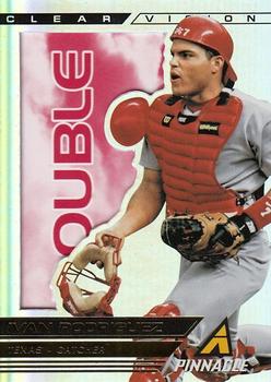 2013 Pinnacle - Clear Vision Hitting Double #CV67 Ivan Rodriguez Front